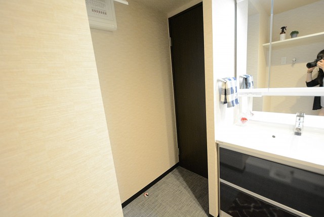 クレストコート中落合 洗面-ホワイエ