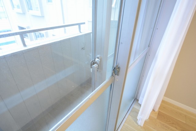 上馬マンション バルコニー