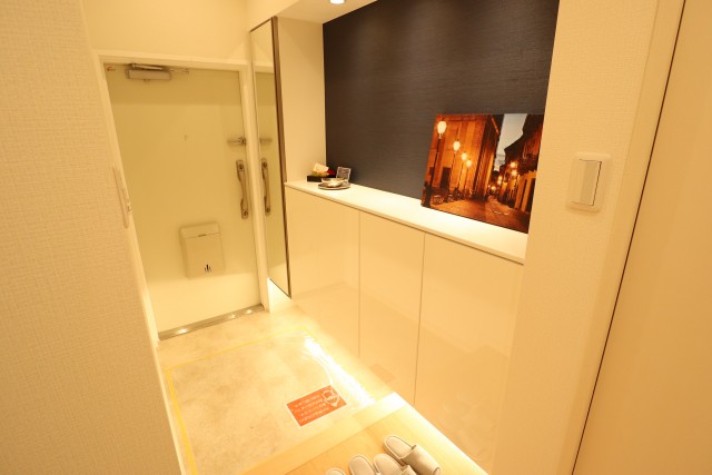 大森山リハイム 玄関