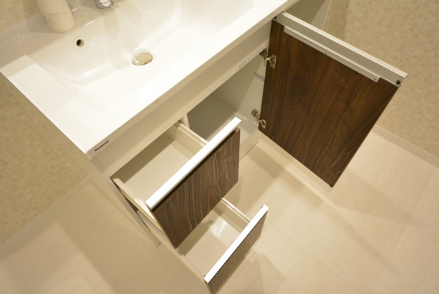 マンション都立大 洗面室