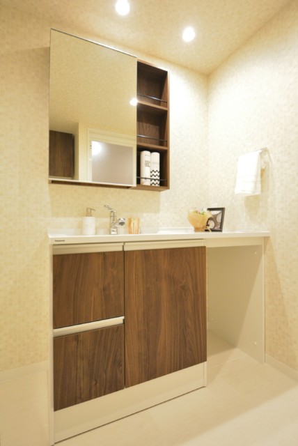 マンション都立大 洗面室