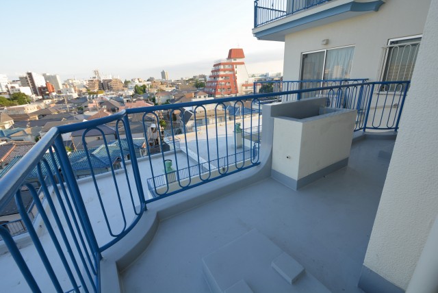 大森山王リハイム バルコニー