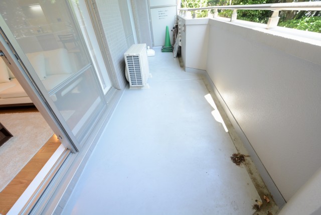 多摩川南パークハウス バルコニー