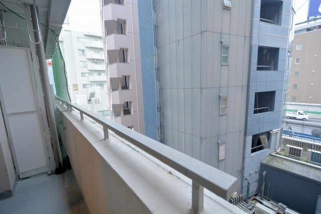 上馬マンション バルコニー