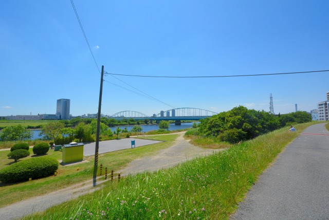 矢口渡周辺 多摩川沿い