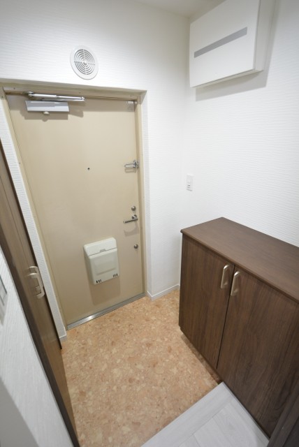 上馬マンション 玄関