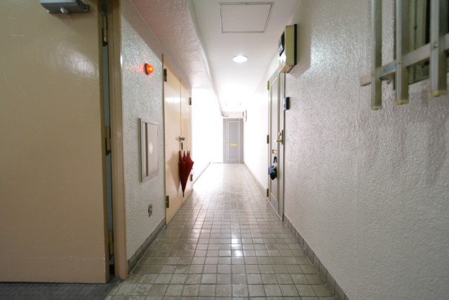 マンション都立大 玄関