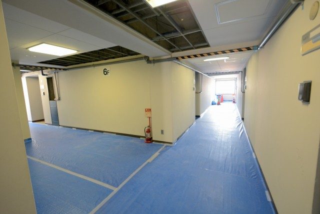 春日ビューハイツ 共有廊下