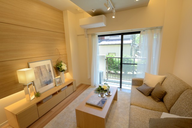 シャンボール白金 バルコニー