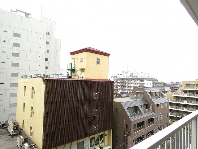 グリーンヒル小石川　共用廊下眺望