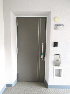 上野毛ハイム 玄関前 上野毛ハイム 玄関前