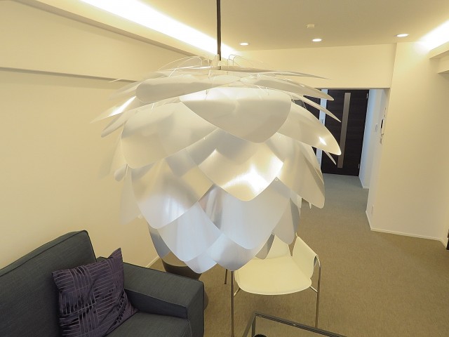 上野毛ハイム　LDK照明