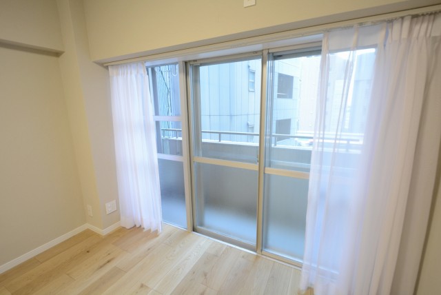 上馬マンション バルコニー