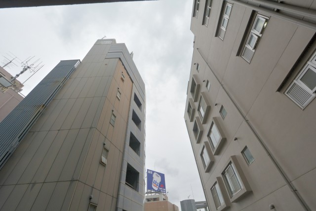 上馬マンション バルコニー