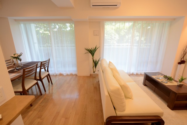 多摩川南パークハウス バルコニー