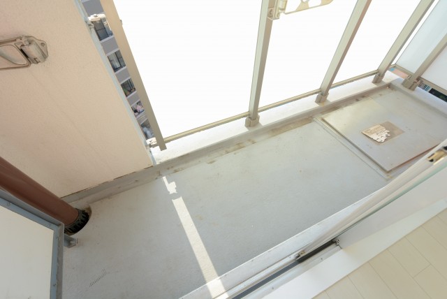 春日ビューハイツ バルコニー