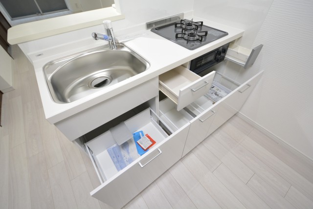 上馬マンション キッチン