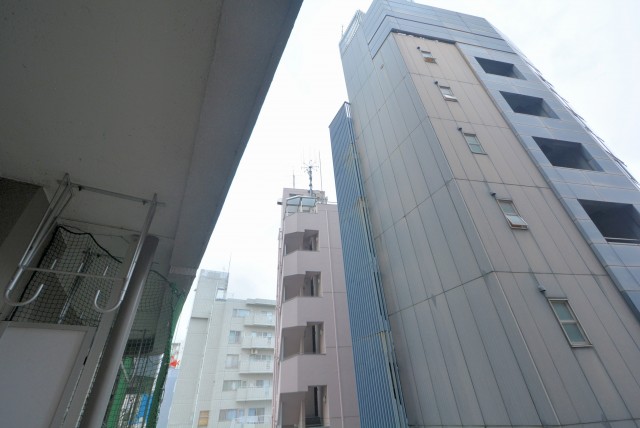 上馬マンション バルコニー