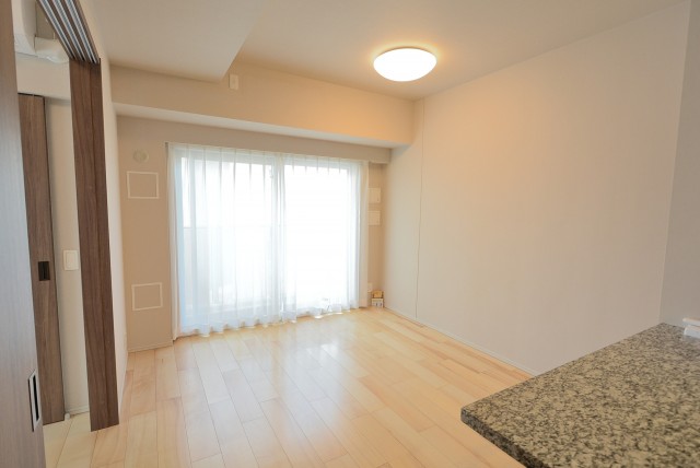 ⑧ウィルローズ市谷柳町 (209)LDに戻り…最後に、バルコニーご紹介です