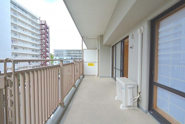 アルファスシティ大島 バルコニー