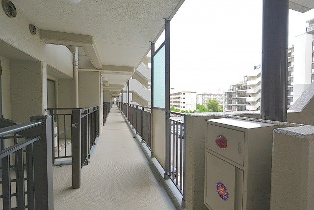 アルファスシティ大島 外廊下