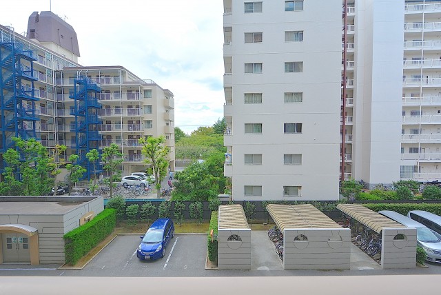 アルファスシティ大島 バルコニー