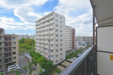 アルファスシティ大島　バルコニー