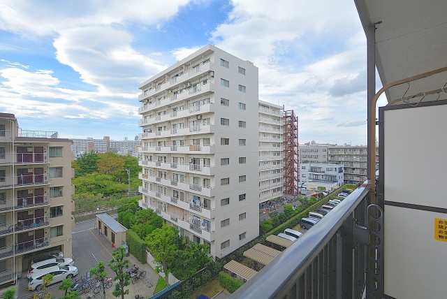 アルファスシティ大島　バルコニー