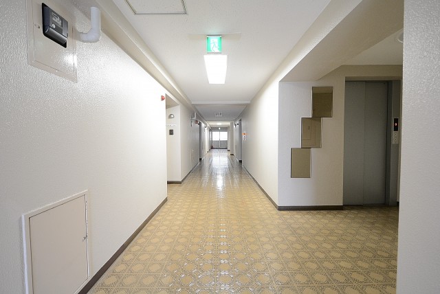 ハマイハイライズ 内廊下