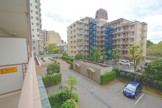 アルファスシティ大島 バルコニー