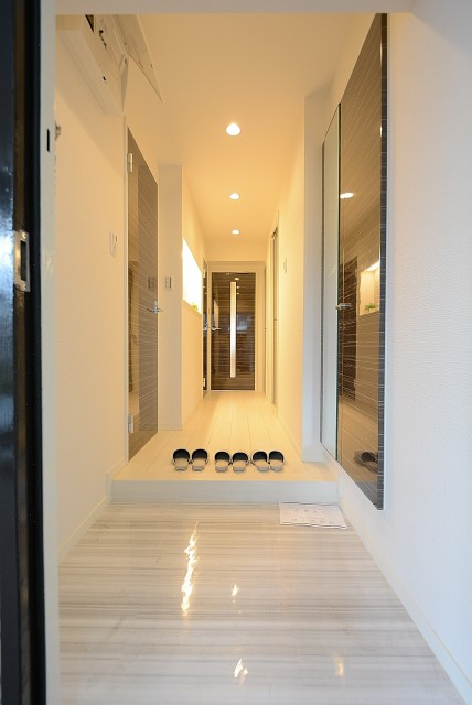 日商岩井亀戸マンション 玄関