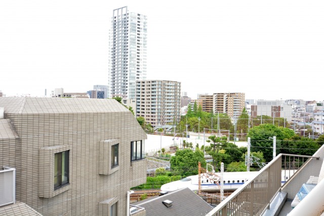 財形第3御殿山マンション バルコニー