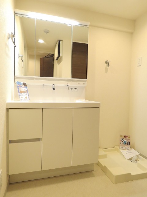 多摩川芙蓉ハイツ　洗面化粧台