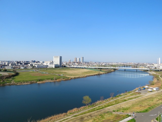 多摩川芙蓉ハイツ　眺望