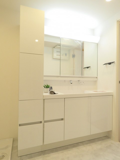 多摩川芙蓉ハイツ　洗面化粧台