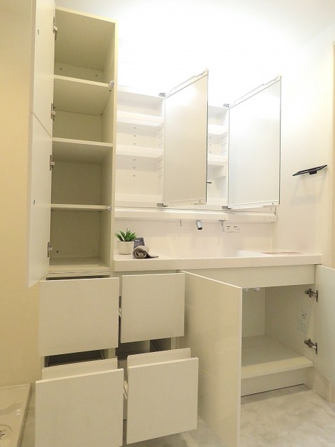 多摩川芙蓉ハイツ　洗面化粧台