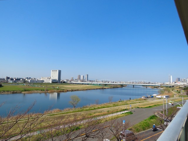 多摩川芙蓉ハイツ　南西眺望