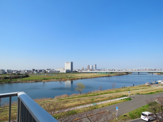 多摩川芙蓉ハイツ　北西眺望