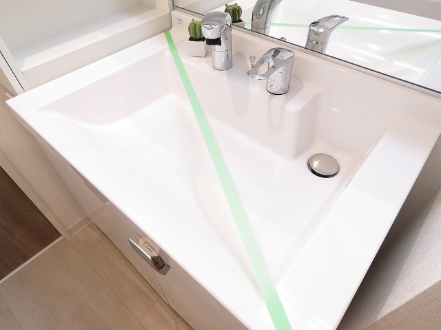 山王スカイマンション　洗面化粧台