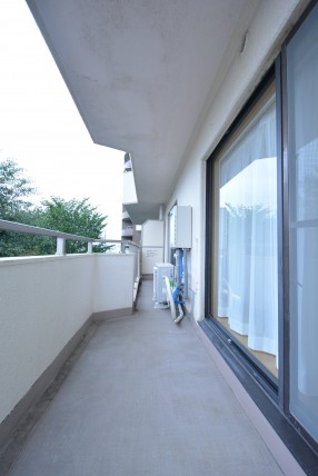 自由が丘センチュリーマンション バルコニー
