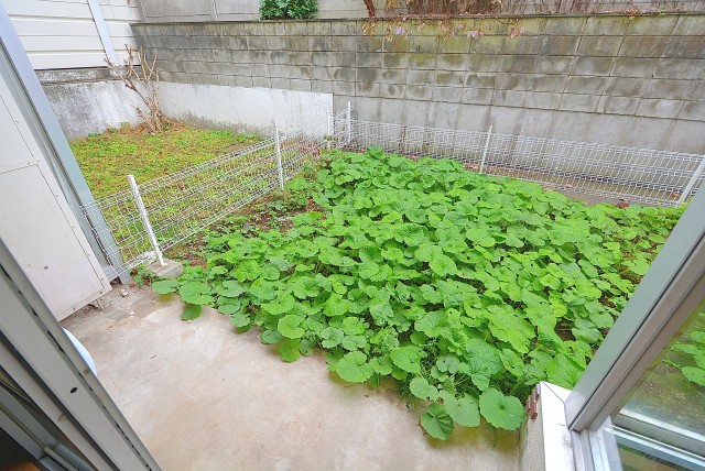 ライオンズマンション桜新町 専用庭