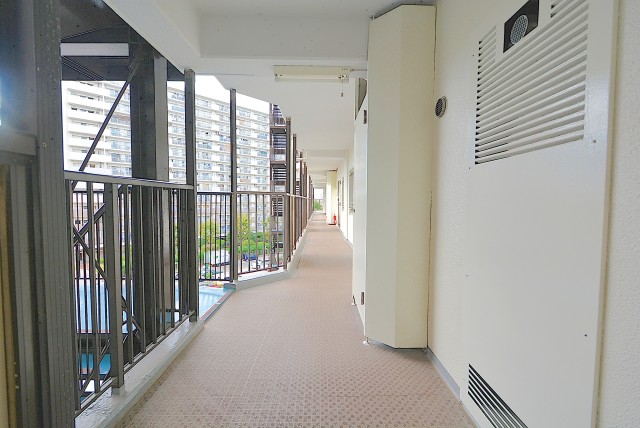 日商岩井亀戸マンション 外廊下