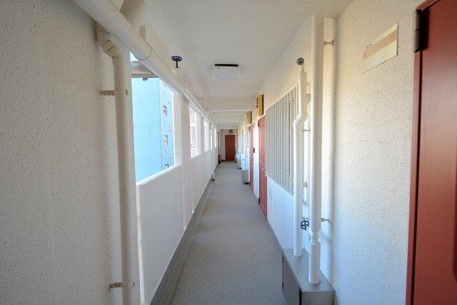 四谷コーエイマンション 外廊下