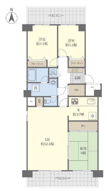 ファミリータウン東陽　間取り