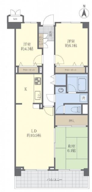 ファミリータウン東陽　間取り