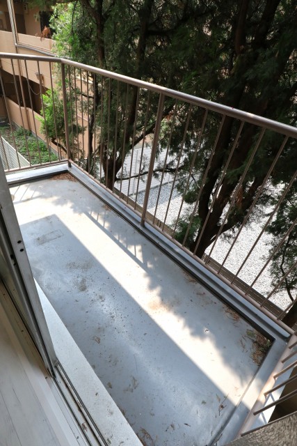 飯田橋第一パークファミリア 西側バルコニー