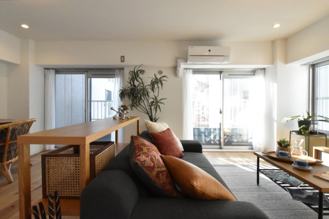 ライオンズマンション南平台 バルコニー