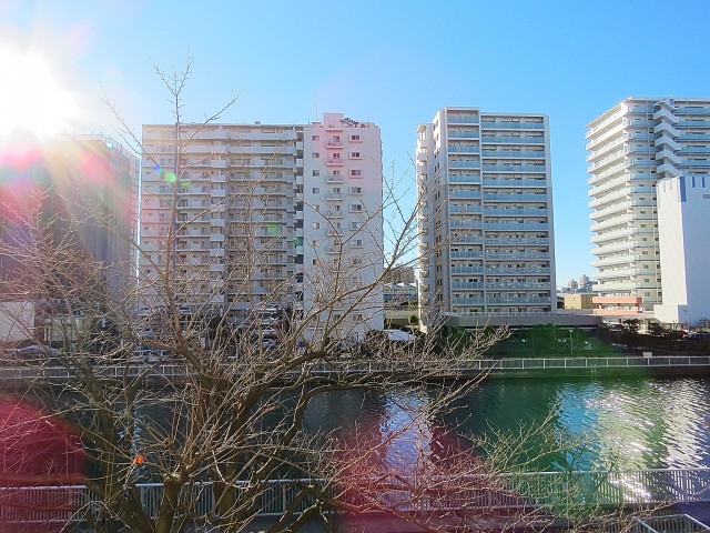 ファミリータウン東陽　南側バルコニー眺望