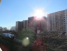 ファミリータウン東陽　南側バルコニー眺望