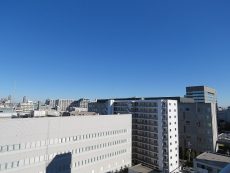 ファミリータウン東陽　共用廊下眺望